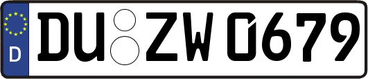 DU-ZW0679