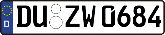 DU-ZW0684