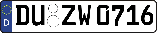 DU-ZW0716