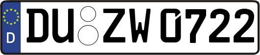 DU-ZW0722