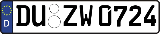 DU-ZW0724