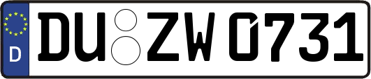 DU-ZW0731
