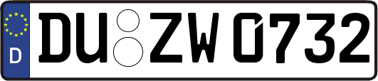 DU-ZW0732