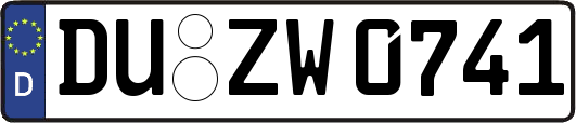DU-ZW0741