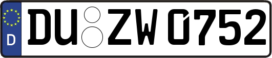 DU-ZW0752