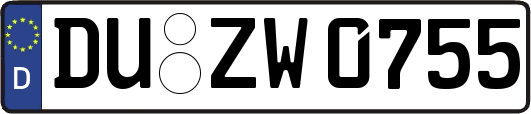 DU-ZW0755