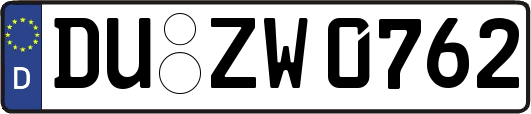 DU-ZW0762