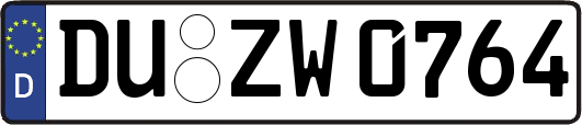 DU-ZW0764