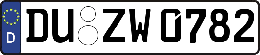 DU-ZW0782