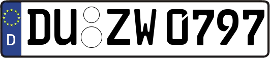 DU-ZW0797