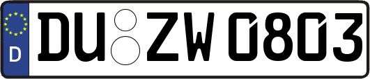 DU-ZW0803