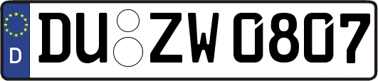 DU-ZW0807