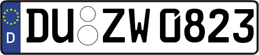 DU-ZW0823
