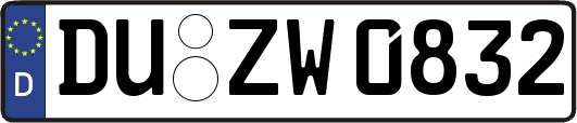 DU-ZW0832