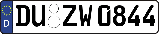 DU-ZW0844