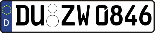 DU-ZW0846