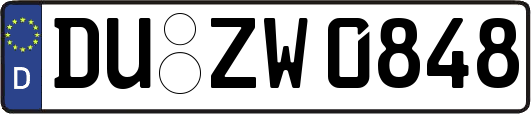 DU-ZW0848