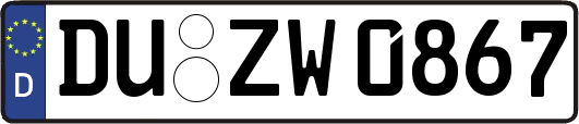 DU-ZW0867