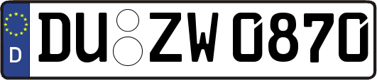DU-ZW0870