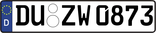 DU-ZW0873