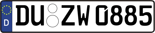 DU-ZW0885