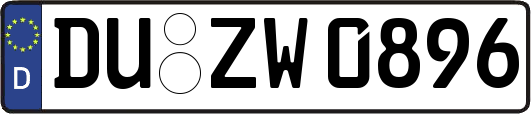 DU-ZW0896