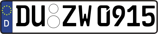 DU-ZW0915