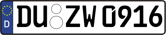 DU-ZW0916