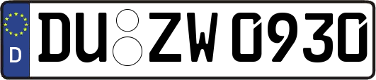 DU-ZW0930