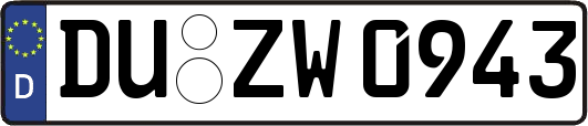 DU-ZW0943