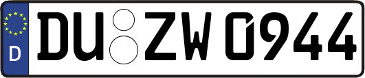 DU-ZW0944