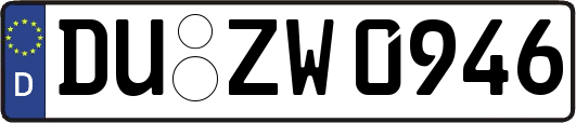 DU-ZW0946