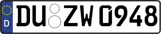 DU-ZW0948