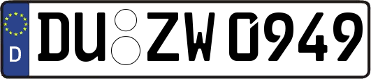 DU-ZW0949