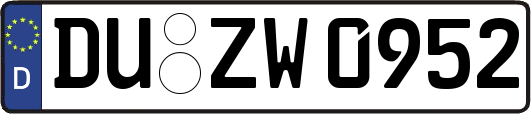 DU-ZW0952