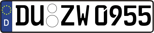 DU-ZW0955