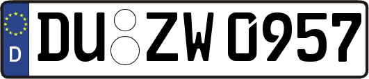 DU-ZW0957