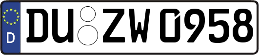 DU-ZW0958