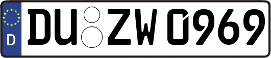 DU-ZW0969