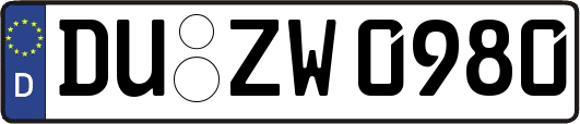 DU-ZW0980