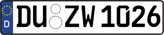 DU-ZW1026