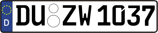 DU-ZW1037