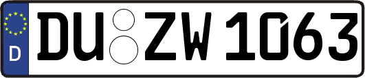 DU-ZW1063