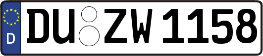 DU-ZW1158