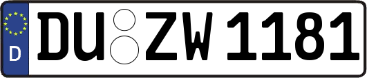 DU-ZW1181
