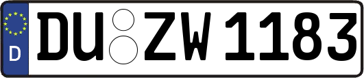 DU-ZW1183