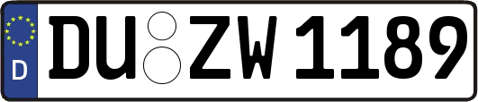 DU-ZW1189
