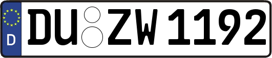 DU-ZW1192