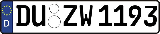DU-ZW1193