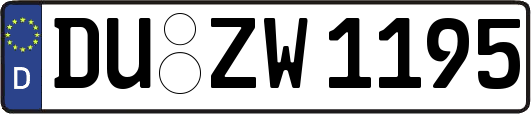 DU-ZW1195